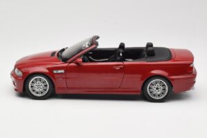 BMW M3 E46 Cabriolet Röd Kyosho 1:18 08505R Metall — bild 4 av 8