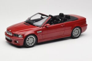 BMW M3 E46 Cabriolet Röd Kyosho 1:18 08505R Metall