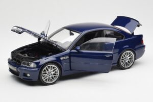 BMW M3 E46 Blå Kyosho 1:18 08503BL Metall — bild 2 av 8