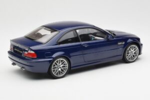 BMW M3 E46 Blå Kyosho 1:18 08503BL Metall — bild 3 av 8