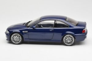 BMW M3 E46 Blå Kyosho 1:18 08503BL Metall — bild 4 av 8