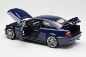 BMW M3 E46 Blå Kyosho 1:18 08503BL Metall — bild 5 av 8
