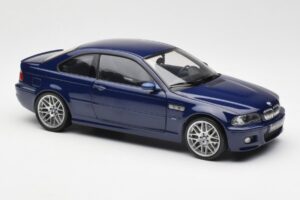 BMW M3 E46 Blå Kyosho 1:18 08503BL Metall — bild 6 av 8