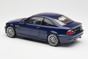 BMW M3 E46 Blå Kyosho 1:18 08503BL Metall — bild 7 av 8