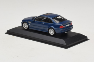 BMW M3 E46 Blå Minichamps 1:43 BMW014 Metall — bild 3 av 4