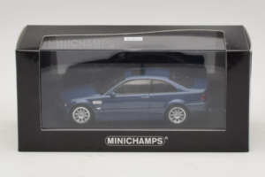 BMW M3 E46 Blå Minichamps 1:43 BMW014 Metall — bild 4 av 4