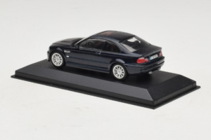 BMW M3 E46 Mörkblå Minichamps 1:43 80420009763-R1 Metall — bild 3 av 4