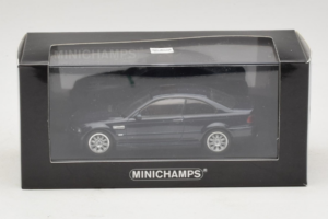 BMW M3 E46 Mörkblå Minichamps 1:43 80420009763-R1 Metall — bild 4 av 4