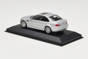 BMW M3 E46 Silver Minichamps 1:43 BMW013 Metall — bild 3 av 4