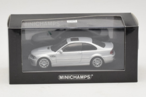 BMW M3 E46 Silver Minichamps 1:43 BMW013 Metall — bild 4 av 4