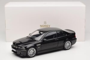 BMW M3 E46 CSL Sapphire Black Norev 1:18 183017 Metall — bild 8 av 8