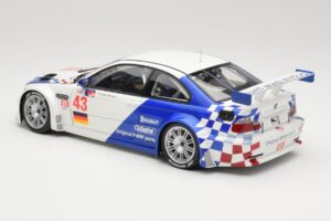 BMW M3 E46 GTR #24 D. Muller / J. Muller / H.-J. Stuck ALMS 2001 Minichamps 1:18 80430139184 Metall — bild 7 av 8