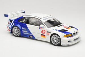 BMW M3 E46 GTR #42 J. Muller / J.J. Lehto ALMS 2001 Minichamps 1:18 80430139183 Metall — bild 6 av 8