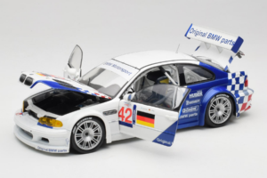 BMW M3 E46 GTR #42 J. Muller / J-J. Lehto ALMS 2001 Minichamps 1:18 80430139183-R1 Metall — bild 2 av 8