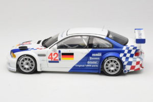 BMW M3 E46 GTR #42 J. Muller / J-J. Lehto ALMS 2001 Minichamps 1:18 80430139183-R1 Metall — bild 4 av 8