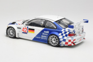 BMW M3 E46 GTR #42 J. Muller / J-J. Lehto ALMS 2001 Minichamps 1:18 80430139183-R1 Metall — bild 7 av 8
