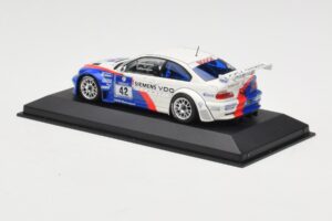 BMW M3 E46 GTR #42 P. Muller / J. Muller / H-J. Stuck / P. Lamy ADAC 24h Nurburgring 2004 Minichamps 1:43 BMW001 Metall — bild 3 av 4
