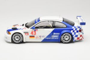 BMW M3 E46 GTR #43 D. Muller ALMS 2001 Minichamps 1:18 100012143 Metall — bild 4 av 8