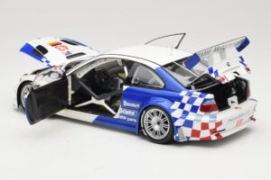 BMW M3 E46 GTR #43 D. Muller ALMS 2001 Minichamps 1:18 100012143 Metall — bild 5 av 8