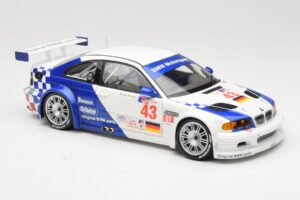 BMW M3 E46 GTR #43 D. Muller ALMS 2001 Minichamps 1:18 100012143 Metall — bild 6 av 8