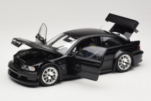 BMW M3 E46 GTR Street Svart Minichamps 1:18 100012105 Metall — bild 2 av 8