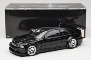 BMW M3 E46 GTR Street Svart Minichamps 1:18 100012105 Metall — bild 8 av 8