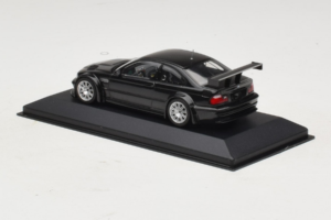 BMW M3 E46 GTR Street Svart Minichamps 1:43 BMW020 Metall — bild 3 av 5