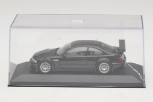 BMW M3 E46 GTR Street Svart Minichamps 1:43 BMW020 Metall — bild 4 av 5