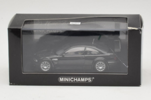 BMW M3 E46 GTR Street Svart Minichamps 1:43 BMW020 Metall — bild 5 av 5