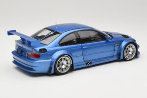 BMW M3 E46 GTR Street Blå Minichamps 1:18 80430302540 Metall — bild 3 av 8