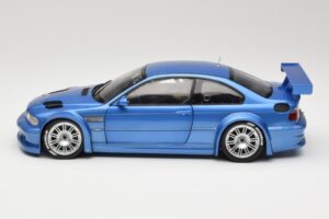 BMW M3 E46 GTR Street Blå Minichamps 1:18 80430302540 Metall — bild 4 av 8