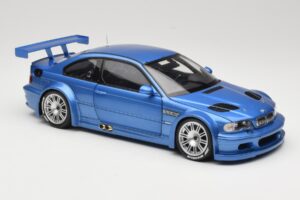 BMW M3 E46 GTR Street Blå Minichamps 1:18 80430302540 Metall — bild 6 av 8