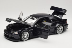 BMW M3 E46 GTR Street Carbon Black Minichamps 1:18 80430152552 Metall — bild 2 av 8
