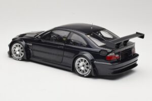 BMW M3 E46 GTR Street Carbon Black Minichamps 1:18 80430152552 Metall — bild 7 av 8