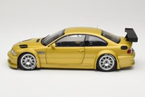 BMW M3 E46 GTR Street Phoenix Yellow Minichamps 1:18 80430309444 Metall — bild 4 av 8