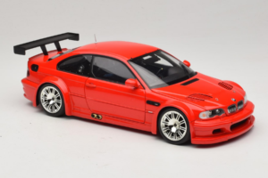 BMW M3 E46 GTR Street Röd Minichamps 1:18 100012101 Metall — bild 6 av 8