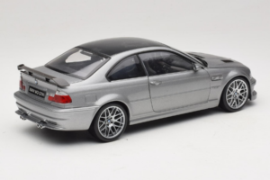 BMW M3 E46 GTR Street Silvergrå Kyosho 1:18 08507S Metall — bild 3 av 8