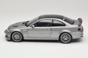 BMW M3 E46 GTR Street Silvergrå Kyosho 1:18 08507S Metall — bild 4 av 8