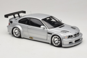 BMW M3 E46 GTR Street Silver Minichamps 1:18 100012100 Metall — bild 6 av 8