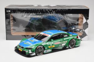 BMW M3 E92 #7 A. Farfus BMW Team RBM DTM 2013 Minichamps 1:18 100132207 Metall — bild 8 av 8