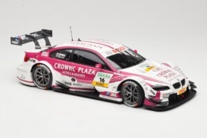 BMW M3 E92 DTM #16 BMW Team RMG A. Priaulx 2013 Minichamps 1:18 100132216 Metall — bild 6 av 8