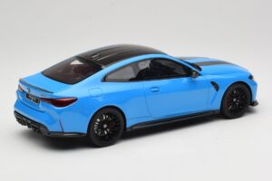 BMW M4 CS G82 Riviera Blue GT Spirit 1:18 GT511 Resin — bild 2 av 6