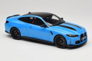 BMW M4 CS G82 Riviera Blue GT Spirit 1:18 GT511 Resin — bild 4 av 6