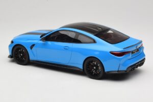 BMW M4 CS G82 Riviera Blue GT Spirit 1:18 GT511 Resin — bild 5 av 6