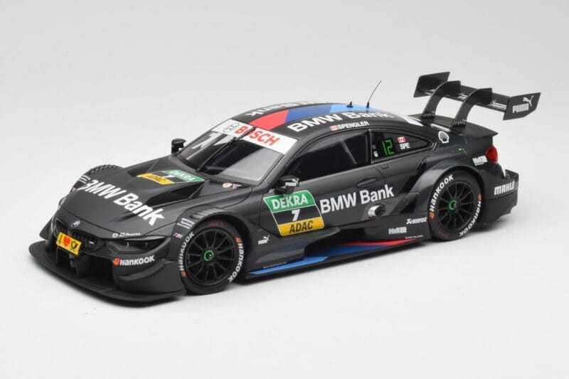 BMW M4 F82 #7 BMW Team RBM B. Spengler DTM 2018 Minichamps 1:18 155182807 Metall