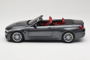 BMW M4 F83 Cabriolet Mineral Grey Paragon 1:18 80432339610 Metall — bild 4 av 8