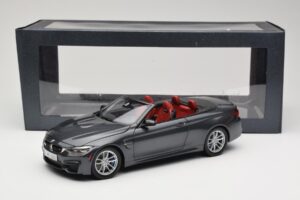 BMW M4 F83 Cabriolet Mineral Grey Paragon 1:18 80432339610 Metall — bild 8 av 8