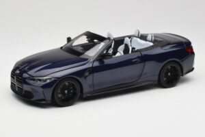 BMW M4 G82 Cabriolet Blå Metallic Minichamps 1:18 110021031 Metall