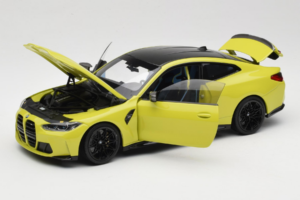 BMW M4 G82 Gul Återförsäljar Edition Minichamps 1:18 80435A51949-R1 Metall — bild 2 av 10