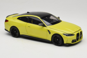 BMW M4 G82 Gul Återförsäljar Edition Minichamps 1:18 80435A51949-R1 Metall — bild 9 av 10